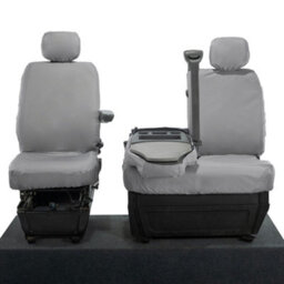 Uk Custom Covers Heavy Duty Waterproof Front Seat Covers - Compatible With Nissan N400 Van 2010-2021 - thumbnail 2