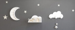 Bo Living Nuage Coat Rack And Shelf Set, W52.5Xd5.2Xh27.9Cm - thumbnail 3