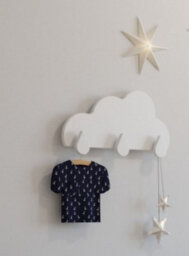 Bo Living Nuage Coat Rack And Shelf Set, W52.5Xd5.2Xh27.9Cm - thumbnail 4