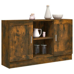 Vidaxl Sideboard Smoked Oak 120X30.5X70 Cm Engineered Wood - thumbnail 7