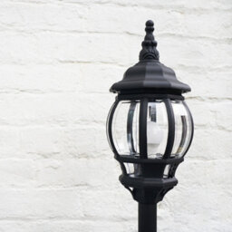 Valuelights Windsor Modern Black Outdoor Garden Ip44 Rated Wired Bollard Lamp Post Light - thumbnail 6