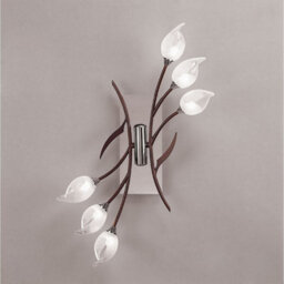 Luminosa Lighting Luminosa Holland Ceiling/wall 6 Light G9, Polished Chrome/wenge - thumbnail 2