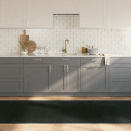 Walplus Rug Rectangular Grey100X400 Cm Bamboo - thumbnail 1