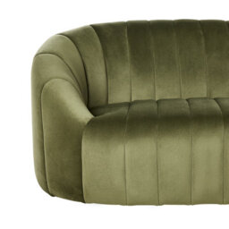 Beliani Sofa 2 Seater Malung Velvet Dark Green - thumbnail 7