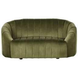 Beliani Sofa 2 Seater Malung Velvet Dark Green - thumbnail 1