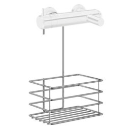 Beslagsboden - Shower Basket For Shower Mixer, Chromed - thumbnail 2