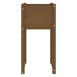 Berkfield Planters 2 Pcs Honey Brown 40X40X81 Cm Solid Wood Pine - thumbnail 5