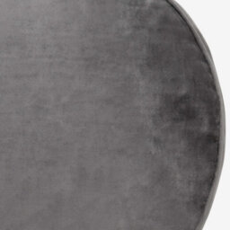 icon Milano Velvet Bean Bag Pouffe Charcoal Grey Large Velvet Footstools - thumbnail 5