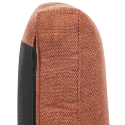 Beliani Armchair Nurmo Fabric Golden Brown - thumbnail 9