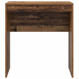 Berkfield Durable Rustic Writing Desk Old Wood Particle Board Small Storage