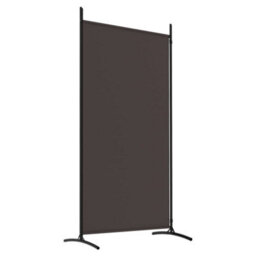 Walplus 2-Panel Room Divider Brown 175X180 Cm Fabric - thumbnail 6