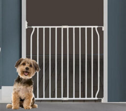 Bettacare Screw Fit Metal Dog Gate, White, 110Cm - 120Cm - thumbnail 6