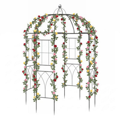 Birdcage Shape Metal Gazebo Arch Arbour - image 1