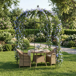 Birdcage Shape Metal Gazebo  Arch Arbour - thumbnail 3