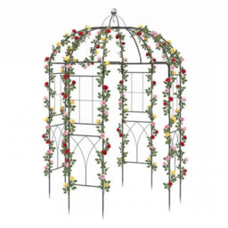 Birdcage Shape Metal Gazebo  Arch Arbour - thumbnail 1