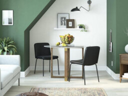 Dorel Home Corey Dining Chair In Linen Grey, 2Pk - thumbnail 6