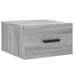 Berkfield Wall-Mounted Bedside Cabinets 2 Pcs Grey Sonoma 35X35X20 Cm - thumbnail 5