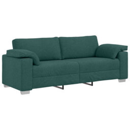 Vidaxl Sofa Set 2 Pcs Dark Green 219 X 77 X 82 Cm Fabric - thumbnail 5