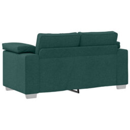 Vidaxl Sofa Set 2 Pcs Dark Green 219 X 77 X 82 Cm Fabric - thumbnail 6
