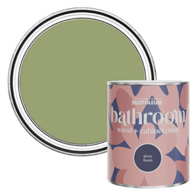 Rust-Oleum Familiar Ground Gloss Bathroom Wood & Cabinet Paint 750Ml - image 1