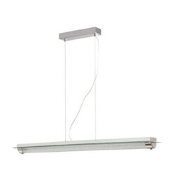 Luminosa Lighting Luminosa Tube Pendant 26W Led 4000K Polished Chrome/ Sand Diamond, 2000Lm, 3Yrs Warranty