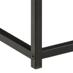 Furniture To Go Gila Square Coffee Table With Open Shelf In Oak & Black - thumbnail 8