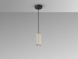 Luminosa Lighting Luminosa Nimes Slim Pendant Ceiling Light Black, Grey 1Xgu10 - Uk Stock - thumbnail 3