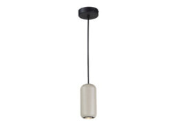 Luminosa Lighting Luminosa Nimes Slim Pendant Ceiling Light Black, Grey 1Xgu10 - Uk Stock - thumbnail 4