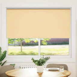 Berkfield Reflective Roller Blind Blackout 160 X 175 Cm Beige - thumbnail 2