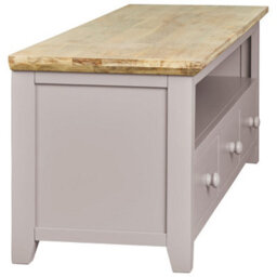 Statement Furniture Florence Truffle Tv Stand With 3 Drawers And Shelf - thumbnail 3