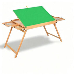 Large Jigsaw Puzzle Table Tilting Table Height Adjustment Drawers Wooden Table - thumbnail 3