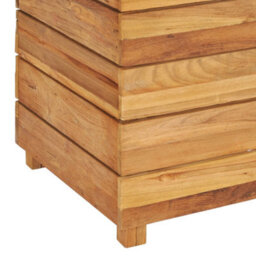 Berkfield Raised Bed 100X40X55 Cm Recycled Teak And Steel - thumbnail 7