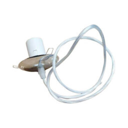 Ledsone Modern 3 Way Decorative Vine Ball Rattan Shade Chandelier Three Head Ceiling Pendant Light Home Decor White - thumbnail 7