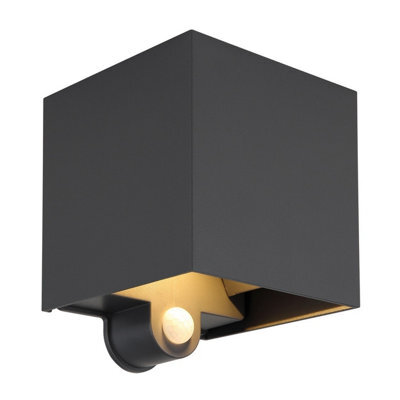 Luminosa Lighting Luminosa Veronika Outdoor Up Down Wall Lamp Anthracite Ip54 2X Led 3000K - image 1
