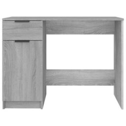 Berkfield Desk Grey Sonoma 100X50X75 Cm Engineered Wood - thumbnail 6