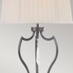 Elstead Lighting Pimlico 1Lt Table Lamp Finish: Dark Bronze Wired: 1X60W E27 220-240V 50Hz, Shade Included - thumbnail 3