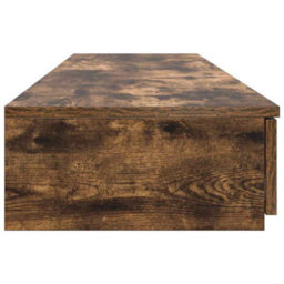 Berkfield Modern Bed Drawers Smoked Oak 160X36,5X16,5 Cm Engineered Wood - thumbnail 7