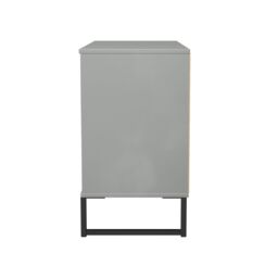 Ancona Matt Dusk Grey Tv Stand With 2 Shelves & 3 Drawers, (H)68.3Cm X (W)96.8Cm X (D)39.2Cm - thumbnail 6