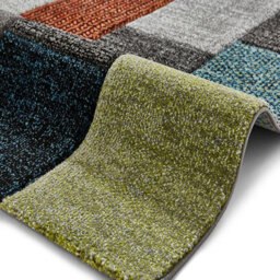 Grey/multi Rug, Stain-Resistant Rug, Geometric Rug, Modern Handmade Rug For Bedroom, & Dining Room-160Cm X 220Cm - thumbnail 2