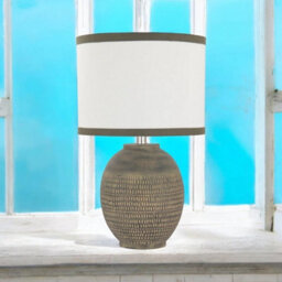 Minster Table Lamp - Ceramic - L28 X W28 X H24 Cm - Brown - thumbnail 3