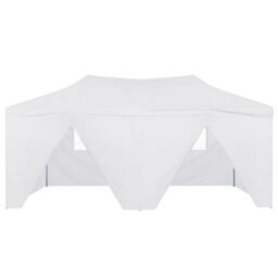 Berkfield Professional Folding Party Tent With 4 Sidewalls 3X6 M Steel White - thumbnail 2