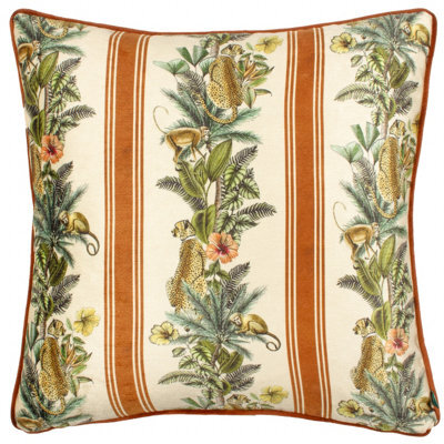 Wylder Leilani Nikau Siena Printed Chenille Feather Rich Cushion - image 1