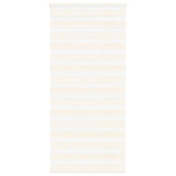 Berkfield Zebra Blind Marble Beige 100X230 Cm Fabric Width 95.9 Cm Polyester