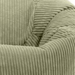 Icon Kingston Classic Beanbag And Footstool Sage Green - thumbnail 6