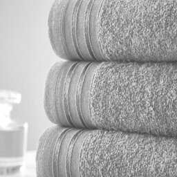 Gc Gaveno Cavailia 4 Pack Wilsford Supreme Bath Sheet Silver Highly Absorbent Egyptian Cotton Towel Set - thumbnail 2