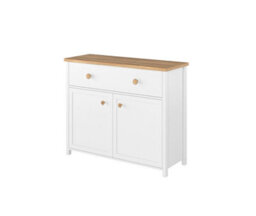 Arte Charming Children's Sideboard Cabinet (H)900mm (W)1100mm (D)420mm - Organising Storage With Two Doors And A Drawer - thumbnail 1