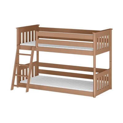 Arte Kevin Solid Pine Bunk Bed - Cinnamon - No Mattresses - image 1