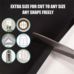 300X145Cm Portable Blackout Blind Blinds Window Easy To Stick Travel And Bedroom - thumbnail 4