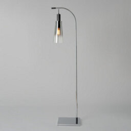 Litecraft Visconte Atrani Smoke With Ombre Shade Floor Lamp - thumbnail 3