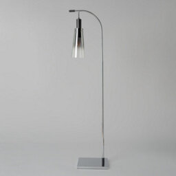 Litecraft Visconte Atrani Smoke With Ombre Shade Floor Lamp - thumbnail 4